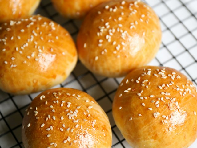 Булочки с кунжутом